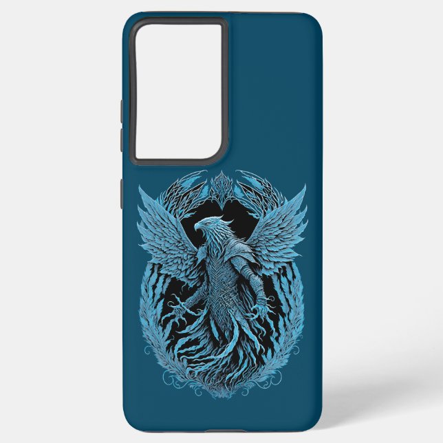 Fantasy Creature | Medieval Eagle Samsung Galaxy Case (Back)