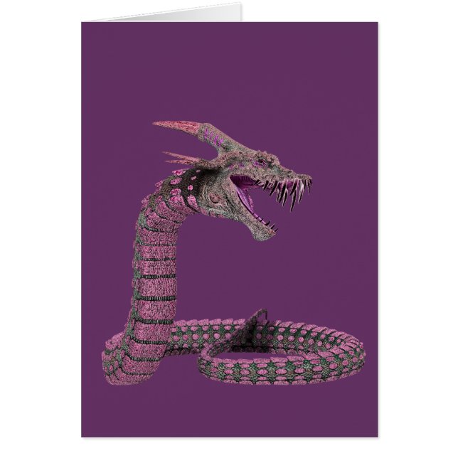 Fantasy Creature Pink Purple Cards (Front)