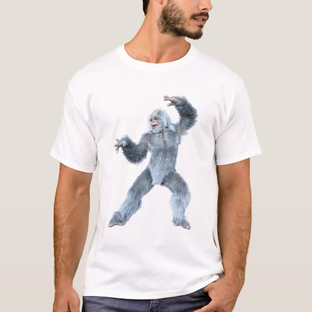 Fantasy Creature Yeti T-Shirt (Front)