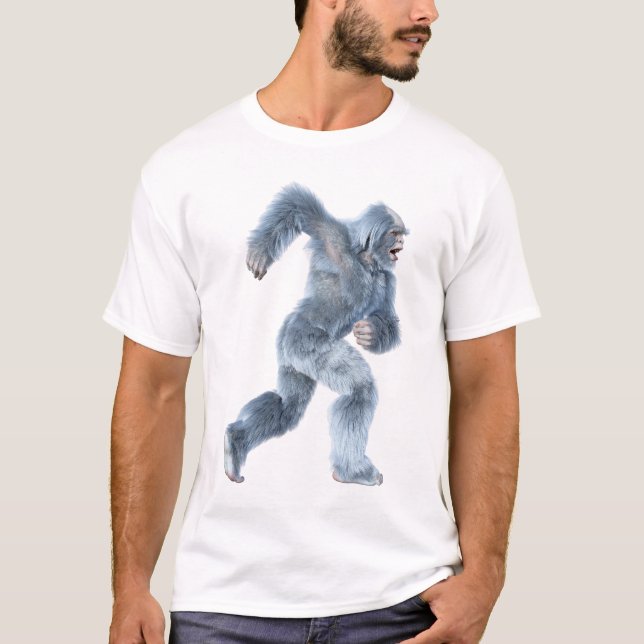 Fantasy Creature Yeti T-Shirt (Front)
