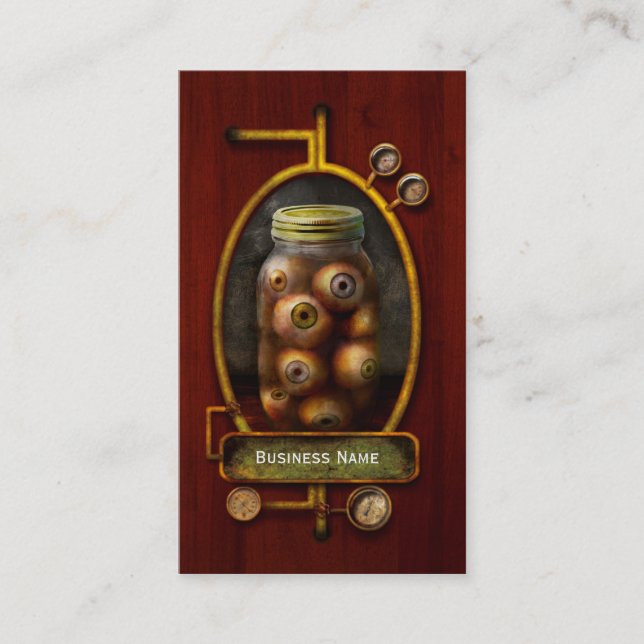 Fantasy - Creepy - I've always had eyes for you Business Card (Front)