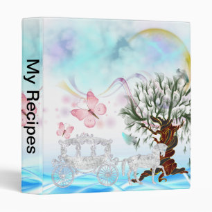Fantasy Crystal Horse Carriage Binder