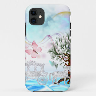 Fantasy Crystal Horse Carriage iPhone 11 Case