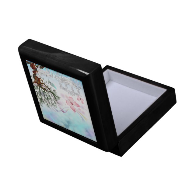 Fantasy Crystal Horse Carriage Gift Box (Back Open)