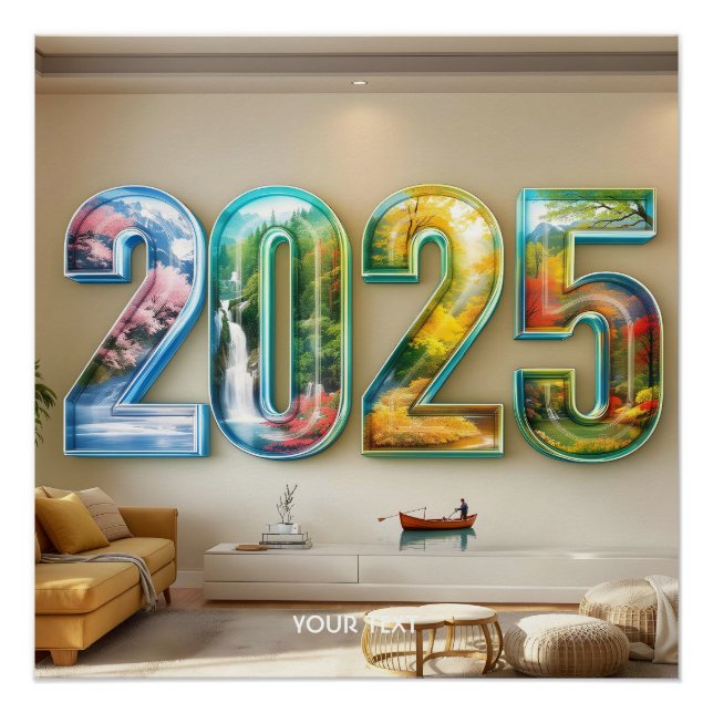 Fantasy Cute  2025 Four Numbers Poster (Front)