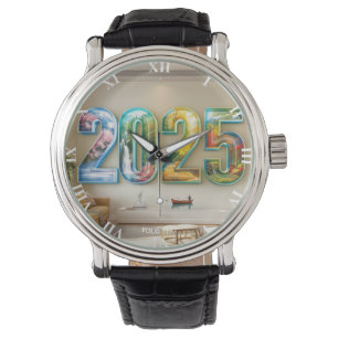 Fantasy Cute 2025 Four Numbers Watch