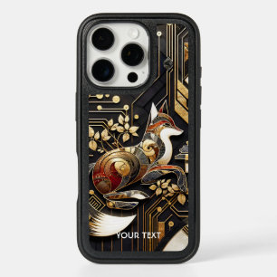 Fantasy Cute Abstract Fox Art iPhone 16 Pro Case