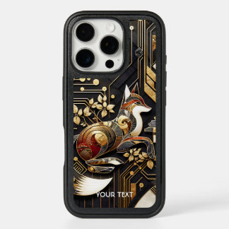 Fantasy Cute Abstract Fox Art iPhone 16 Pro Case