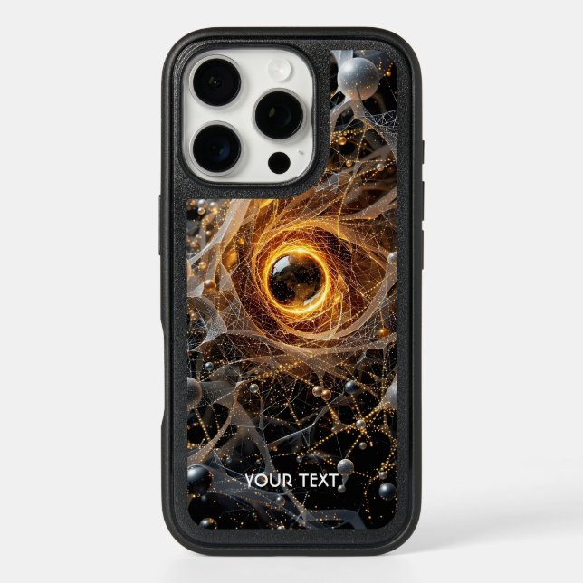 Fantasy Cute Abstract Space Scene Otterbox iPhone Case (Back)