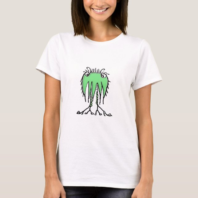 Fantasy cute alien drawing T-Shirt (Front)