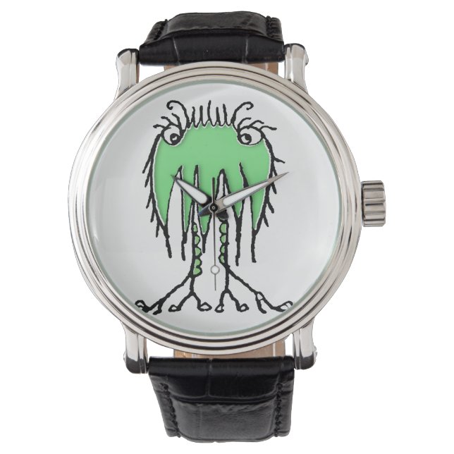 Fantasy cute alien drawing watch (Front)