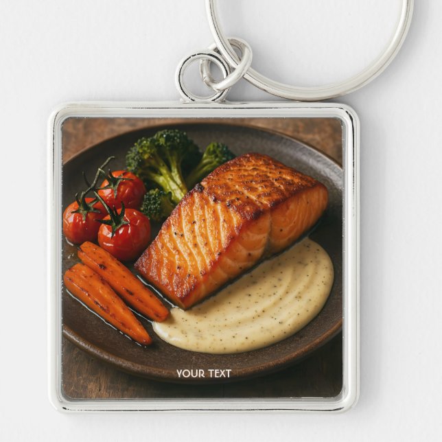 Fantasy Cute Amazing Delicious Food Keychain (Front)