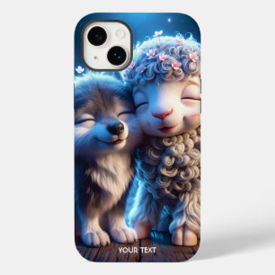 Fantasy Cute Babies Sheep Wolf Case-Mate iPhone 14 Plus Case
