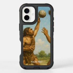 Fantasy Cute Basketball Prehistoric Final iPhone 16 Plus Case