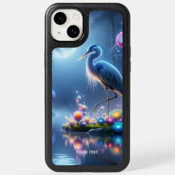 Fantasy Cute Blue Heron Lake Otterbox Iphone 14 Plus Case by HumusInPita at Zazzle