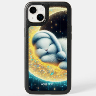 Fantasy Cute Bunny Crescent Moon OtterBox iPhone 14 Plus Case