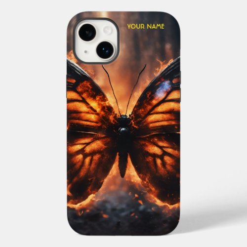 Fantasy Cute Butterfly Fire Forest Case_Mate iPhone 14 Plus Case