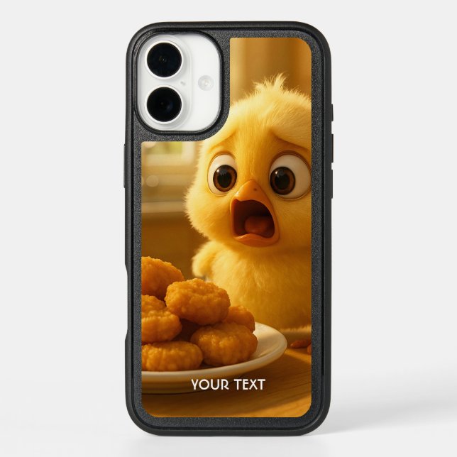 Fantasy Cute Chicken Nuggets Baby Otterbox iPhone Case (Back)