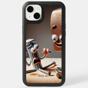 Fantasy Cute Crying Nail Wood OtterBox iPhone 14 Plus Case