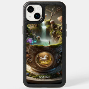 Fantasy Cute Cup Mushrooms Forest OtterBox iPhone 14 Plus Case
