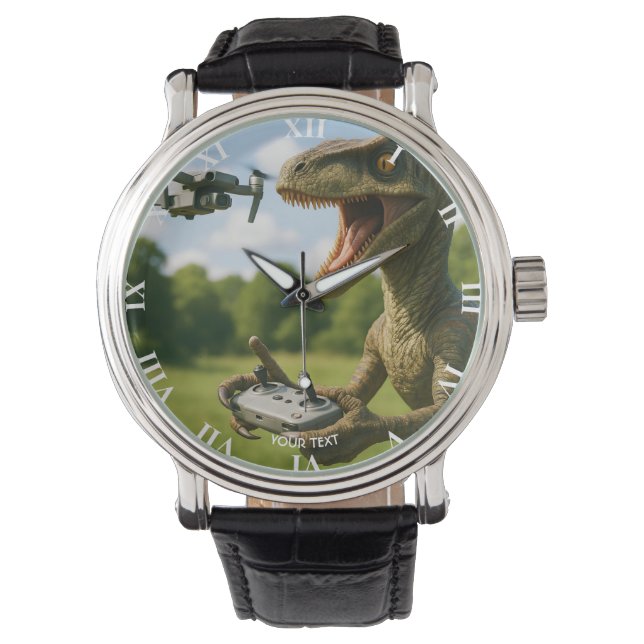 Fantasy Cute Dinosaur Drone Forest Watch (Front)
