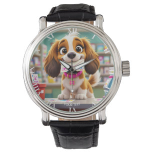 Fantasy Cute Dog Post Letter Watch