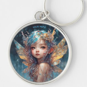 Fantasy Cute Forest Rainy Fairy Keychain