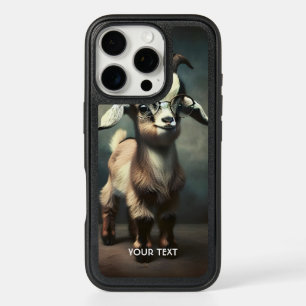 Fantasy Cute Funny Baby Goat iPhone 16 Pro Case