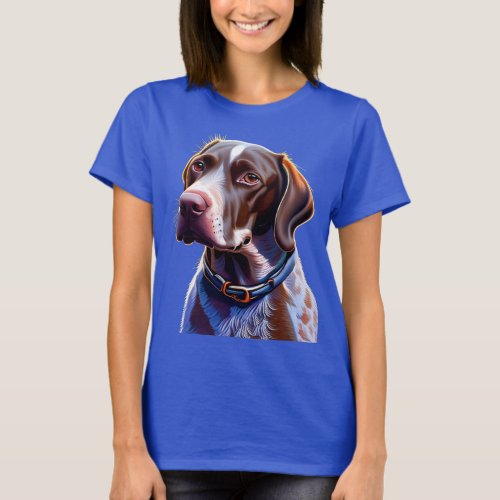 Fantasy Cute German Shorthaired Pointer T_Shirt