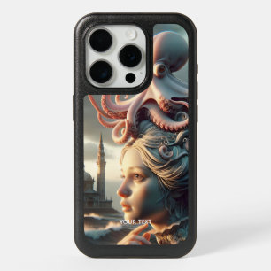 Fantasy Cute Girl Octopus Sea iPhone 15 Pro Case
