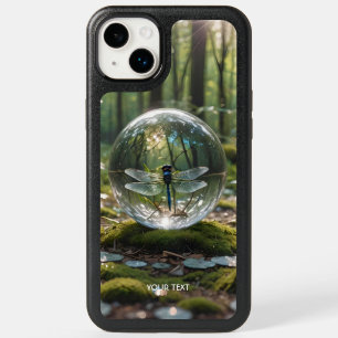 Fantasy Cute Glass Sphere Dragonfly OtterBox iPhone 14 Plus Case