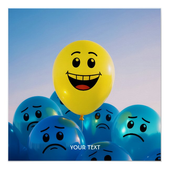 Fantasy Cute Happy And Sad Poster (Front)