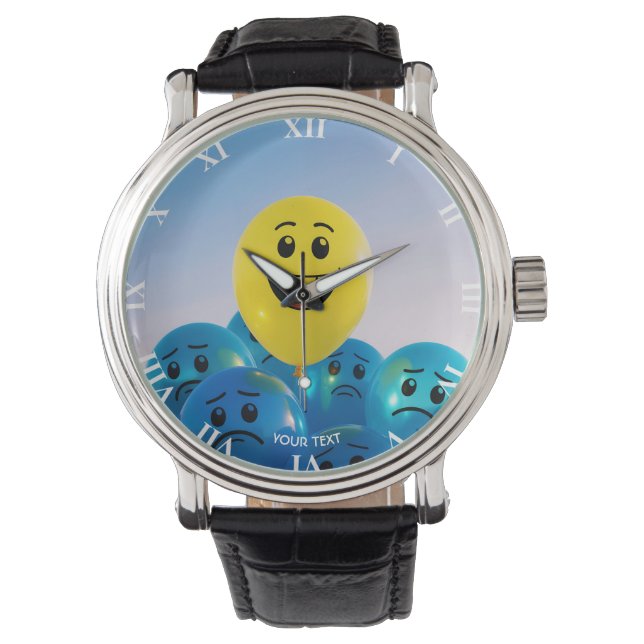 Fantasy Cute Happy And Sad Watch (Front)