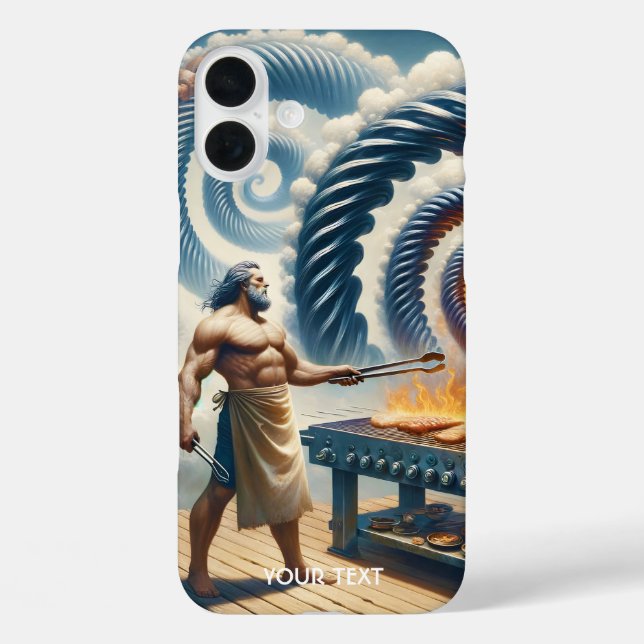 Fantasy Cute Heroic Grill Dad Case-Mate iPhone Case (Back)