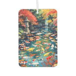 Fantasy Cute Koi Fish Pond Air Freshener