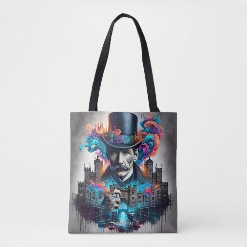 Fantasy Cute Legendary Detective London Tote Bag