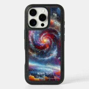 Fantasy Cute Mathematics Space Stars iPhone 16 Pro Case