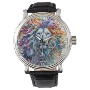 Fantasy Cute Melting Wax Lion Watch