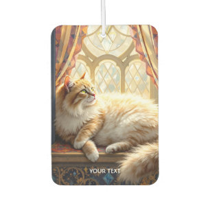 Fantasy Cute Morning Window Cat Air Freshener