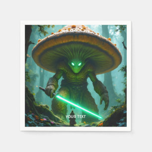 Fantasy Cute  Mushroom Saber Forest Napkins