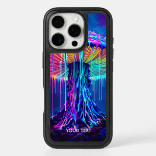 Fantasy Cute Mushroom Surreal Forest iPhone 16 Pro Case