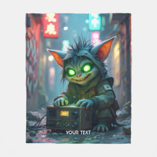 Fantasy Cute  Music Joy Street  Fleece Blanket