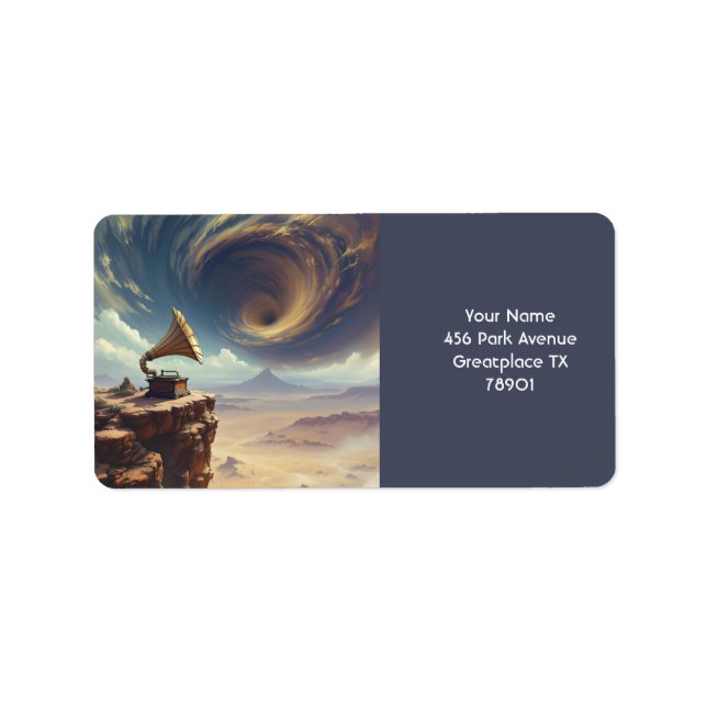 Fantasy Cute Music Of Desert Label (Front)