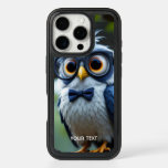 Fantasy Cute Owl Glasses Bow iPhone 16 Pro Case