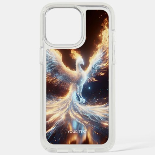 Fantasy Cute Phoenix Fire Reborn iPhone 15 Pro Max Case