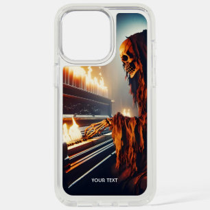 Fantasy Cute Piano Player Fire  iPhone 15 Pro Max Case