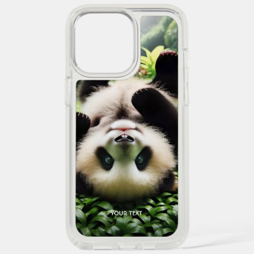 Fantasy Cute Playful Panda Baby iPhone 15 Pro Max Case