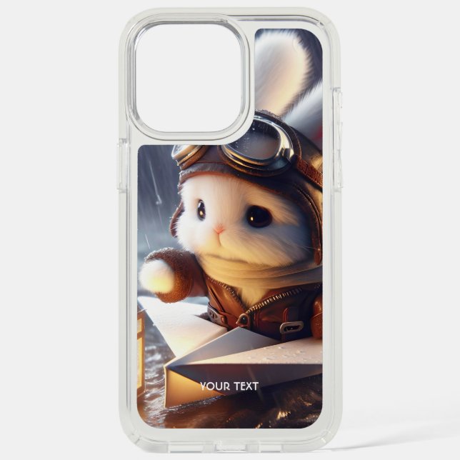 Fantasy Cute Rabbit Post Lantern Speck iPhone Case (Front)