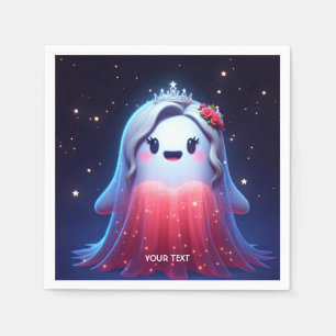 Fantasy Cute Red Dress Promo Napkins