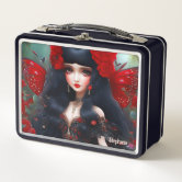 Gothic Zombie Apocalypse Emo Medical Kit Metal Lunch Box, Zazzle